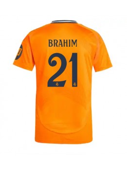 Real Madrid Brahim Diaz #21 Gostujuci Dres 2024-25 Kratak Rukavima